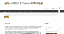 Desktop Screenshot of modernpreciouscoin.com